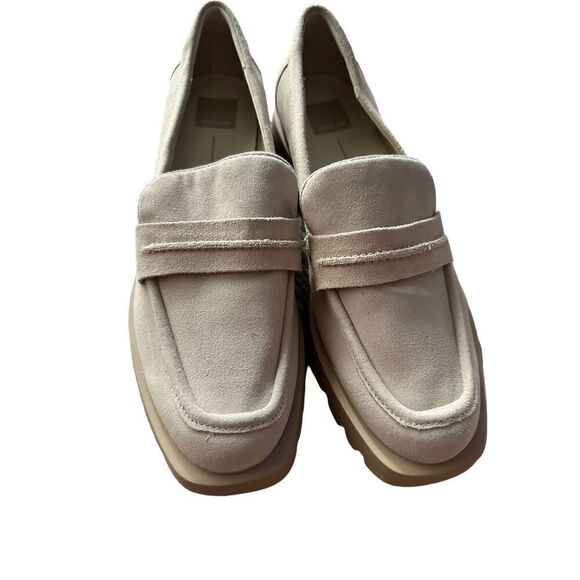 $120 Dolce Vita Evanka Loafer (Women) in Dune Suede, Size 11M - Picture 4 of 7